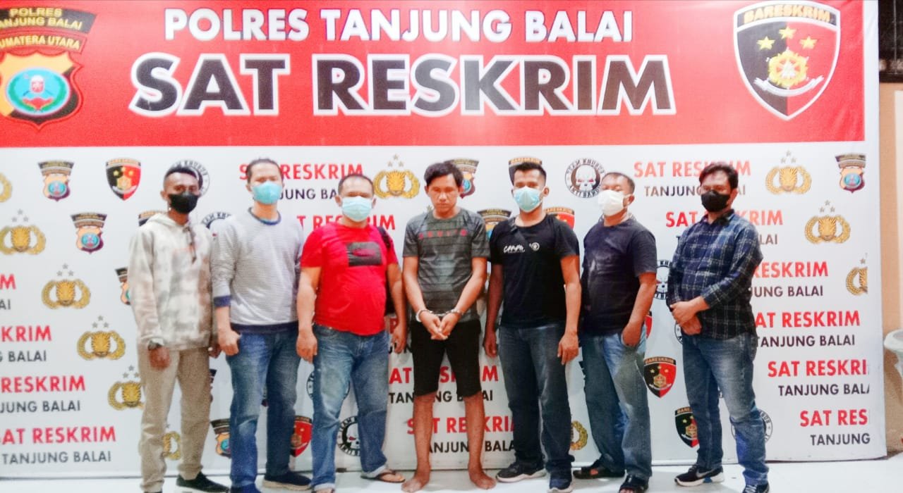 MI Alias Isak Eks Napi Asimilasi Kembali Ditangkap Sat Reskrim Polres Tanjung Balai
