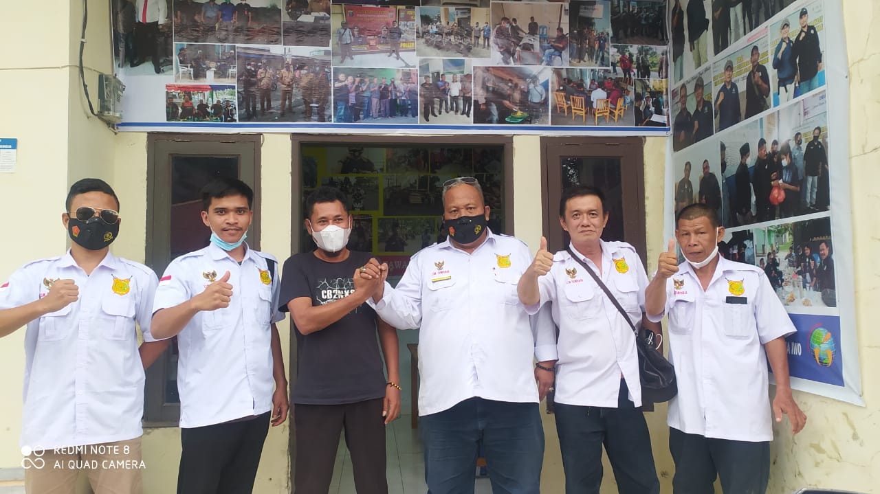 LSM DPD Tamperak Wilayah Kota Medan Sambangi Kantor Redaksi Media Online
