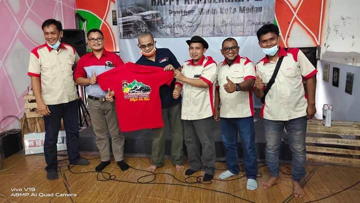 Anniversary Ke 2 Thn Panther Mania Rayakan di Pantai Pasir Putih Parparean Porsea