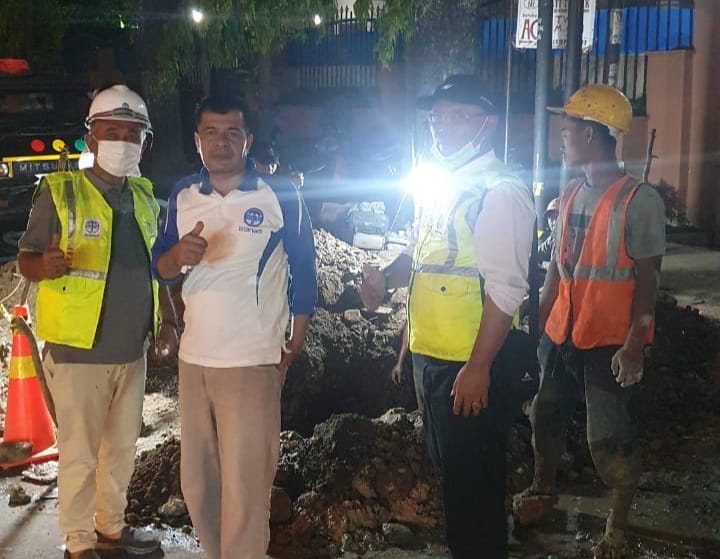 Air Mengalir Kencang, Warga STM ucapkan terimakasi kepada PDAM tirtanadi dan Gubernur Sumut