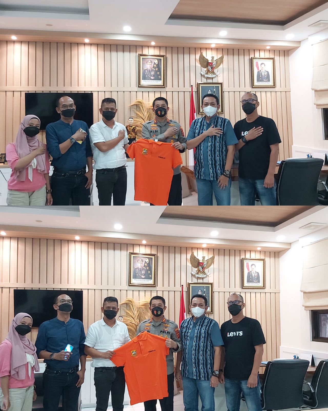 Kapolres Krawang Puji Pewarta Polrestabes Medan