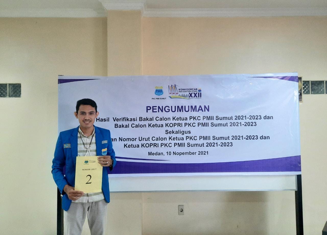 Calon Ketua PKC PMII Diumumkan, Tarmizi : Harus Berkarakter