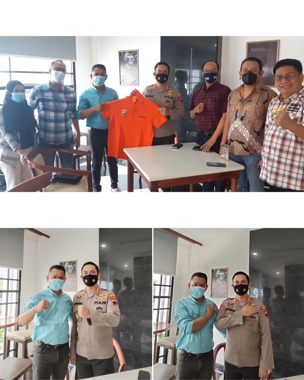 Kapolrestabes Semarang Apresiasi Kegiatan Sosial Pewarta Polrestabes Medan