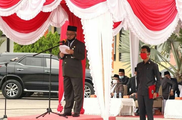 Wakil Bupati Paluta pimpin upacara peringatan hari pahlawan nasional