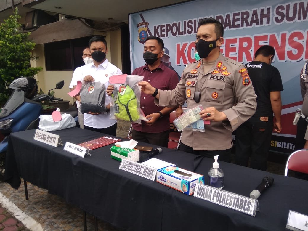 Terkait Peras Warga, Wakapolrestabes Medan : Oknum Polisi Bripka PK Terancam Hukum 9 Tahun Penjara