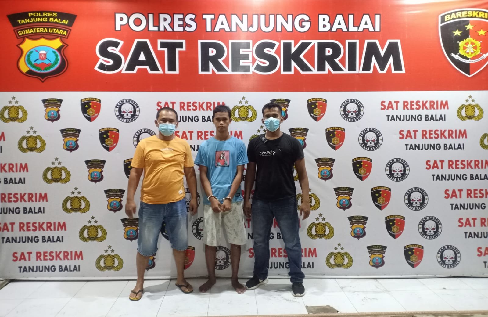 Sat Reskrim Polres Tanjung Balai Amankan Pelaku Penggelapan Sepeda Motor Majikannya