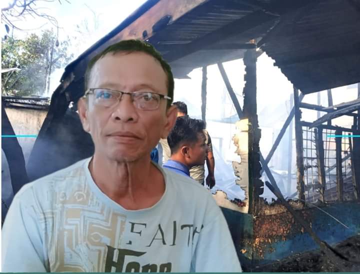 Ditinggal Pergi Rumah Wartawan Dilalap Sijago Merah, Hanya Ini Yang Tersisa