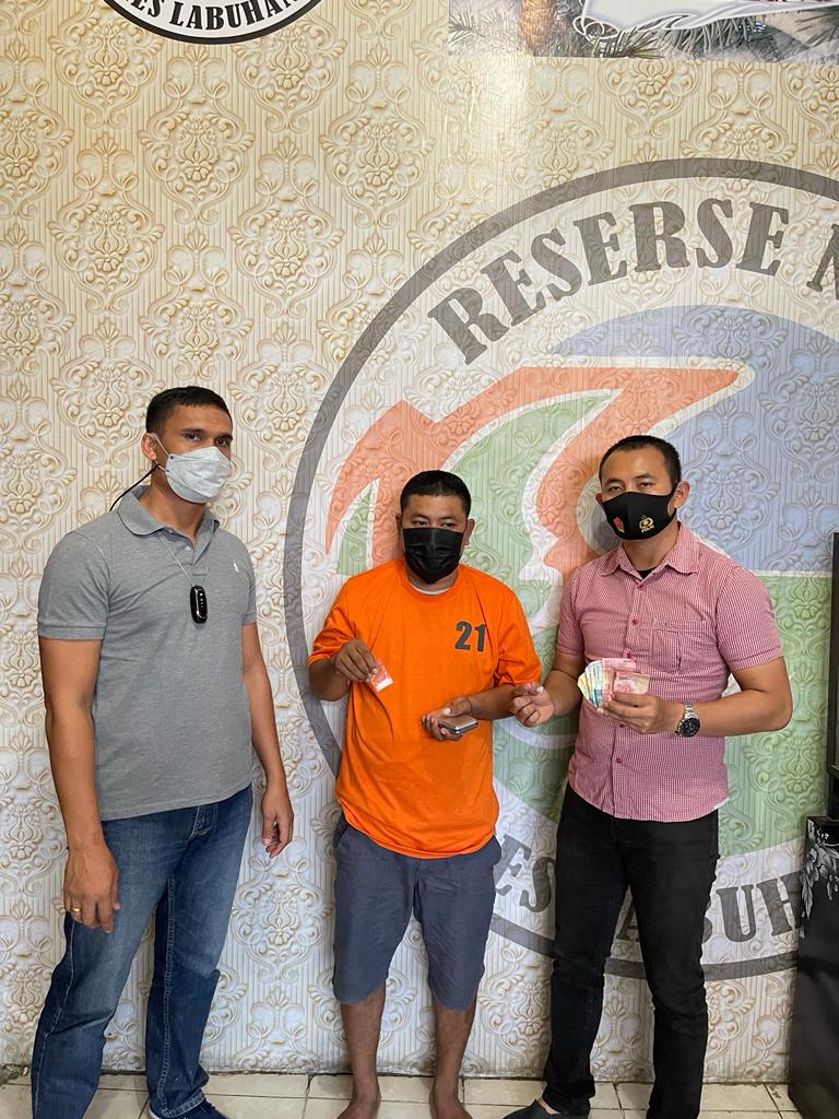 Sat Narkoba Polres Labuhan Batu Ringkus Residivis Bndar Narkoba