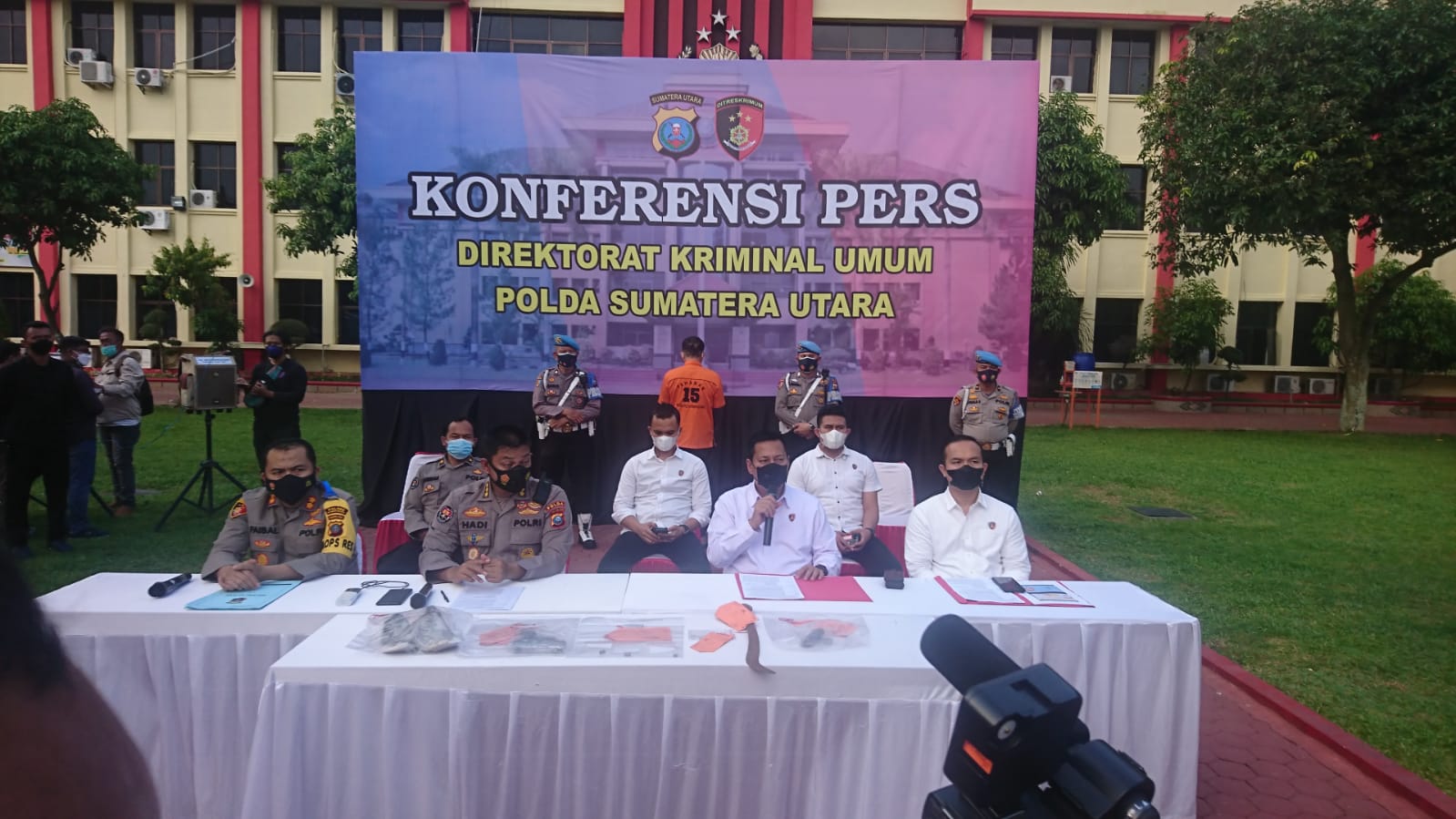 Ditkrimum Polda Sumut dan Polres Belawan Amankan Pelaku Penembakan dan Penganiayaan