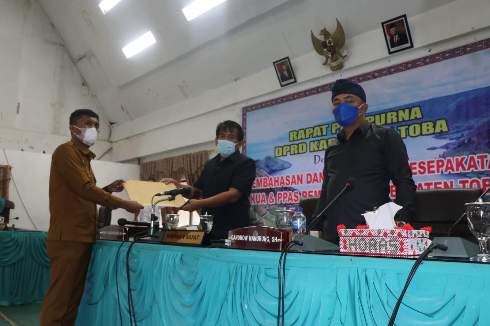 Pemkab Toba Sampaikan Nota Sampaikan KUA dan Prioritas dan Plafon Anggaran PPAS