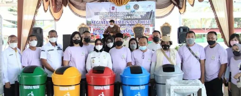 Lima Destinasi Wisata di Kabupaten Labuhanbatu Terima Paket Kebersihan dari Disporabudpar Sumut