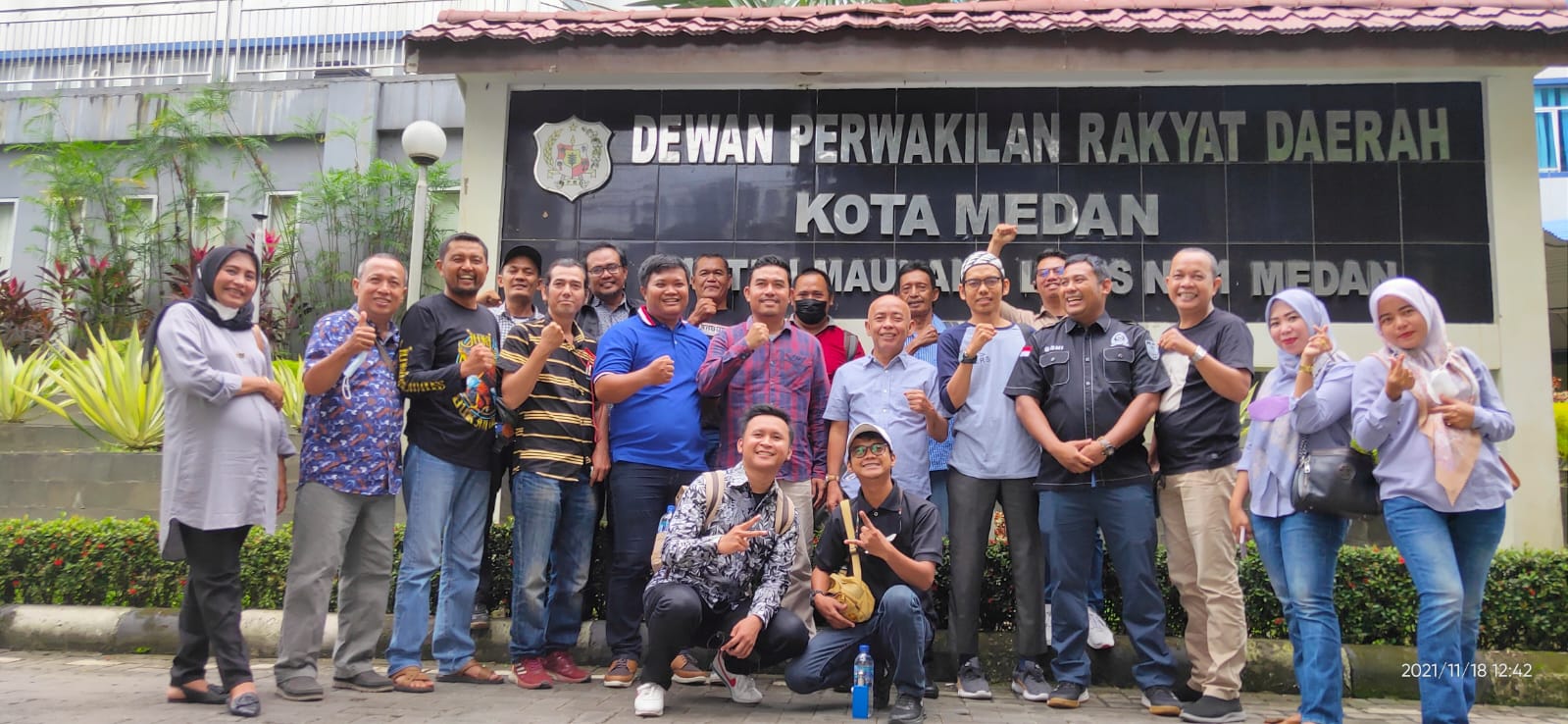 FWL Pekanbaru Gelar Study Komparatif Ke DPRD Medan