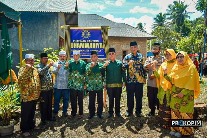 Arwin Siregar menghadiri Resepsi Milad Muhammadiyah Ke- 109 Sekaligus Peresmian Ranting Muhammadiyah Sabungan-Singali