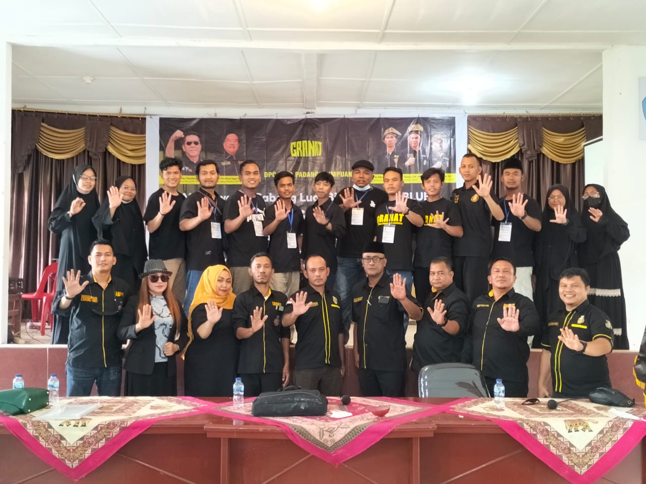 DPC Granat Tapsel Gelar Muscablub