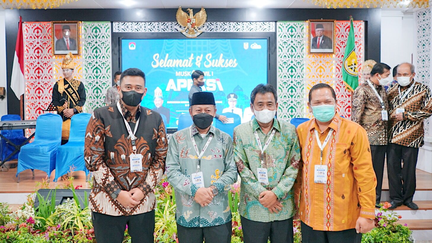 Walikota Irsan Efendi Nasution Hadiri Muskomwil Apeksi 2021 di  Kota Banda Aceh