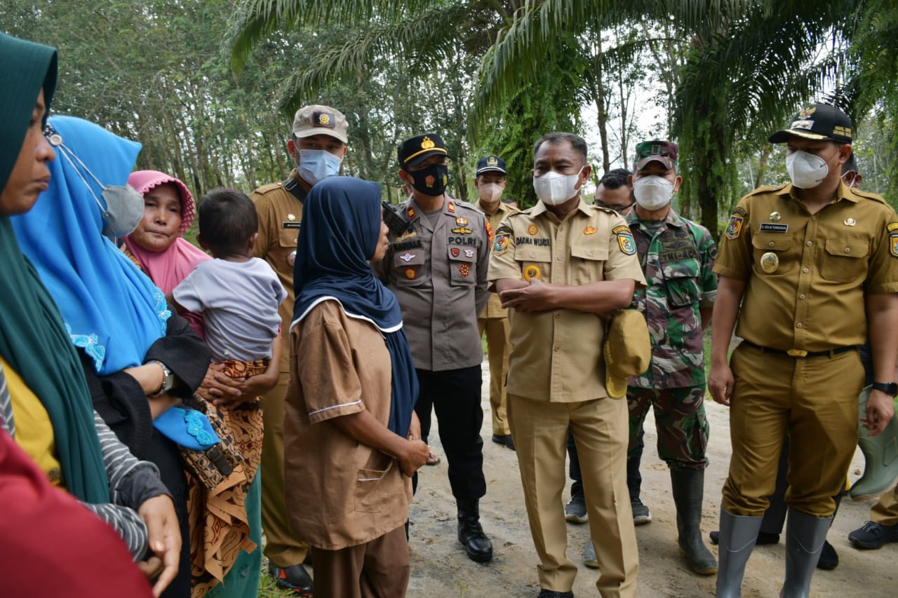 Bupati dan Wabup Sergai Tinjau Banjir di Tebing Tinggi dan Tebing Syahbandar