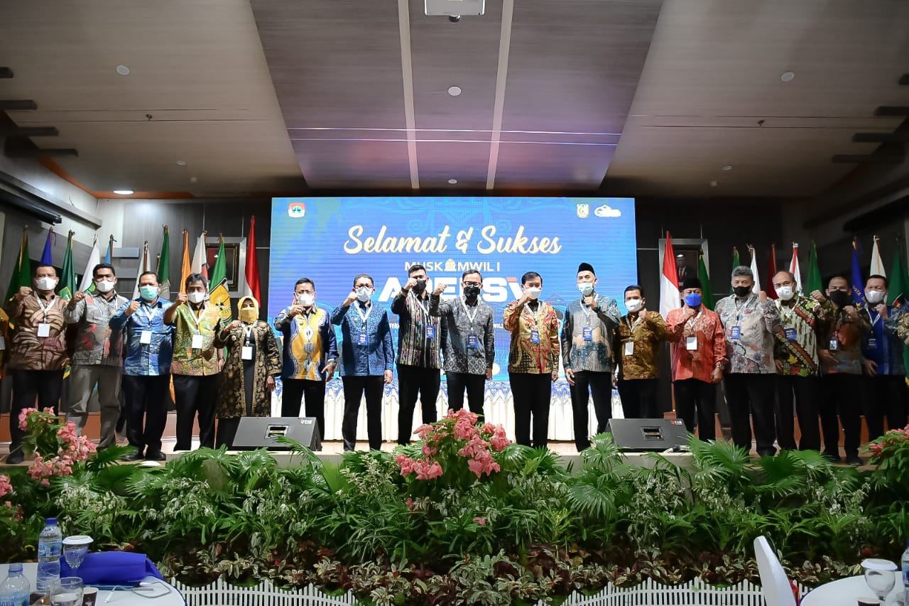 Walikota Medan Boby Nasution Dikukuhkan Sebagai Ketua Komisariat Wilayah I Apeksi