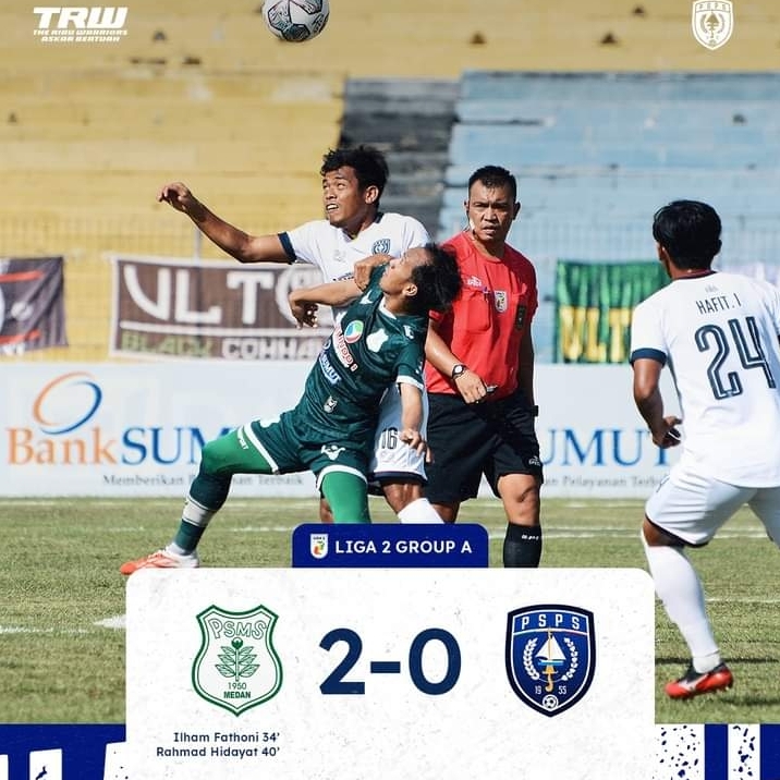 Kalahkan PSPS Riau 2-0, PSMS Amankan Tiket Babak 8 Besar