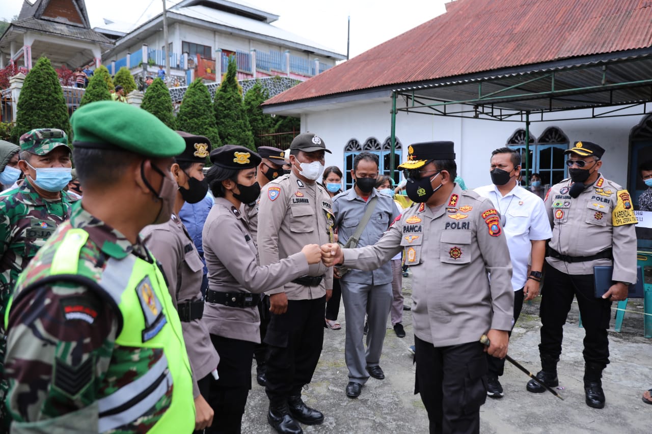 Ada Apa ? Kapoldasu dan Kasdam I BB Turun Langsung di Taput