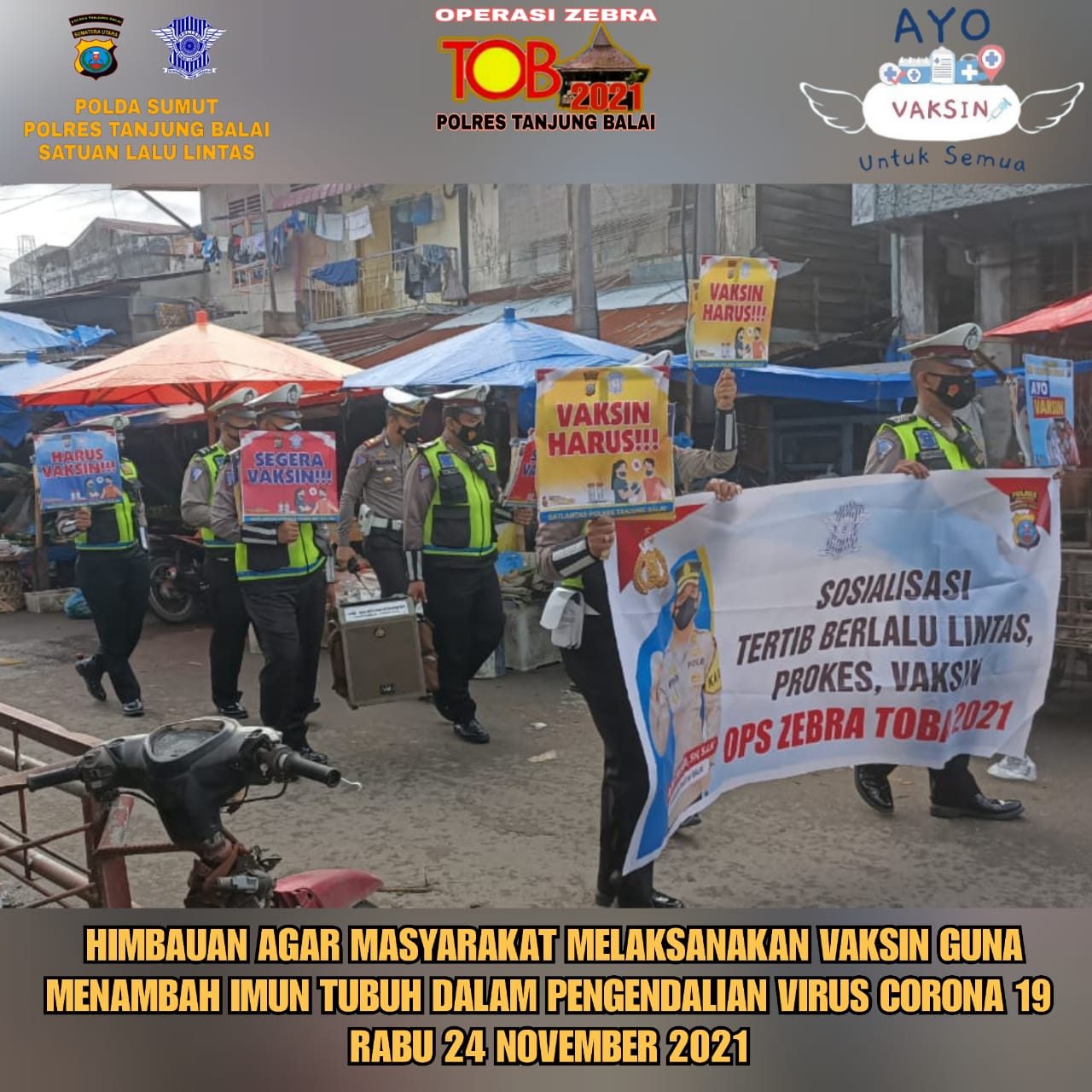Sat Lantas Polres Tanjung Balai Serukan 