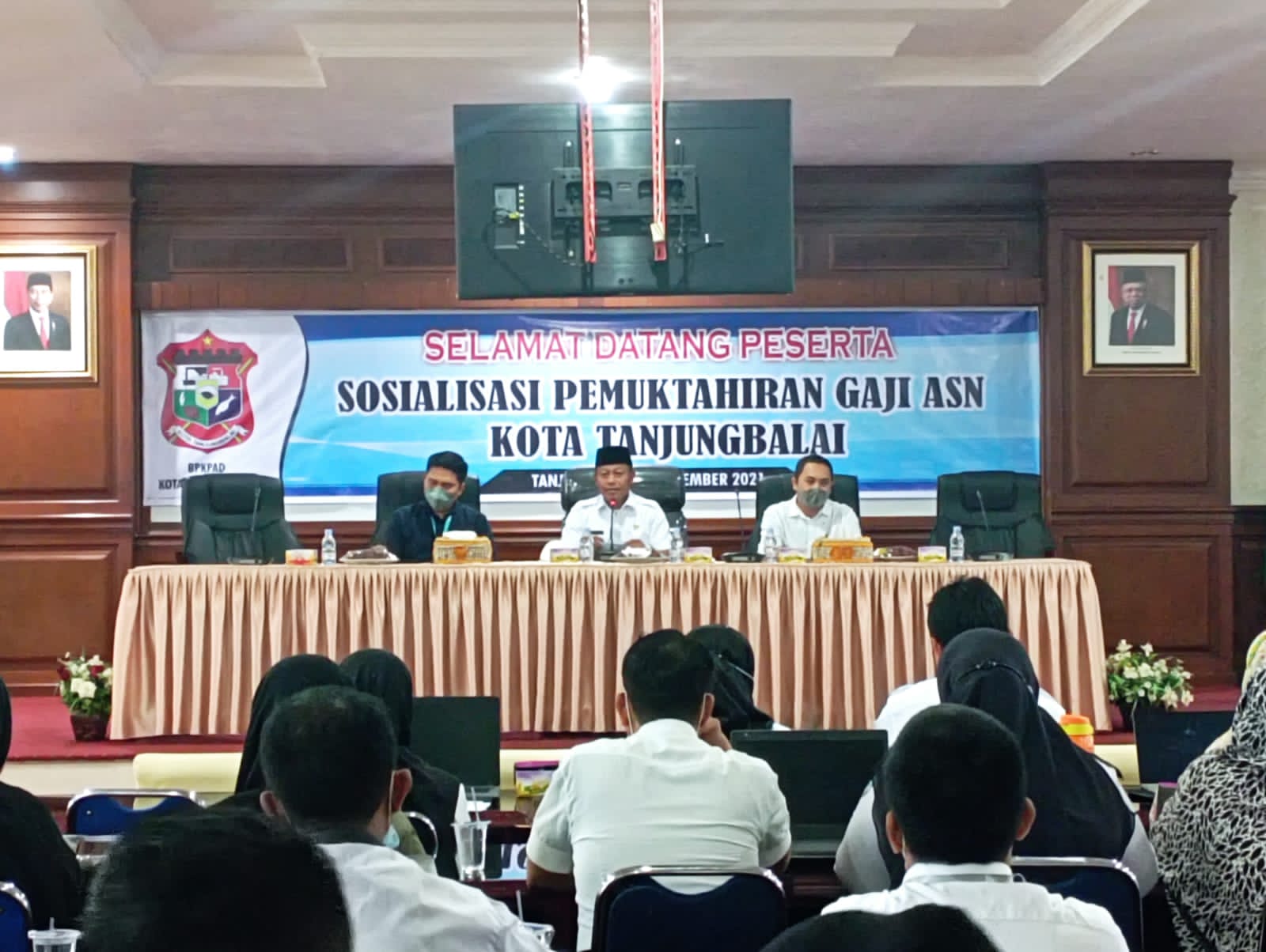 Pemko Tanjungbalai Gelar Sosialisasi Data Gaji ASNÂ 