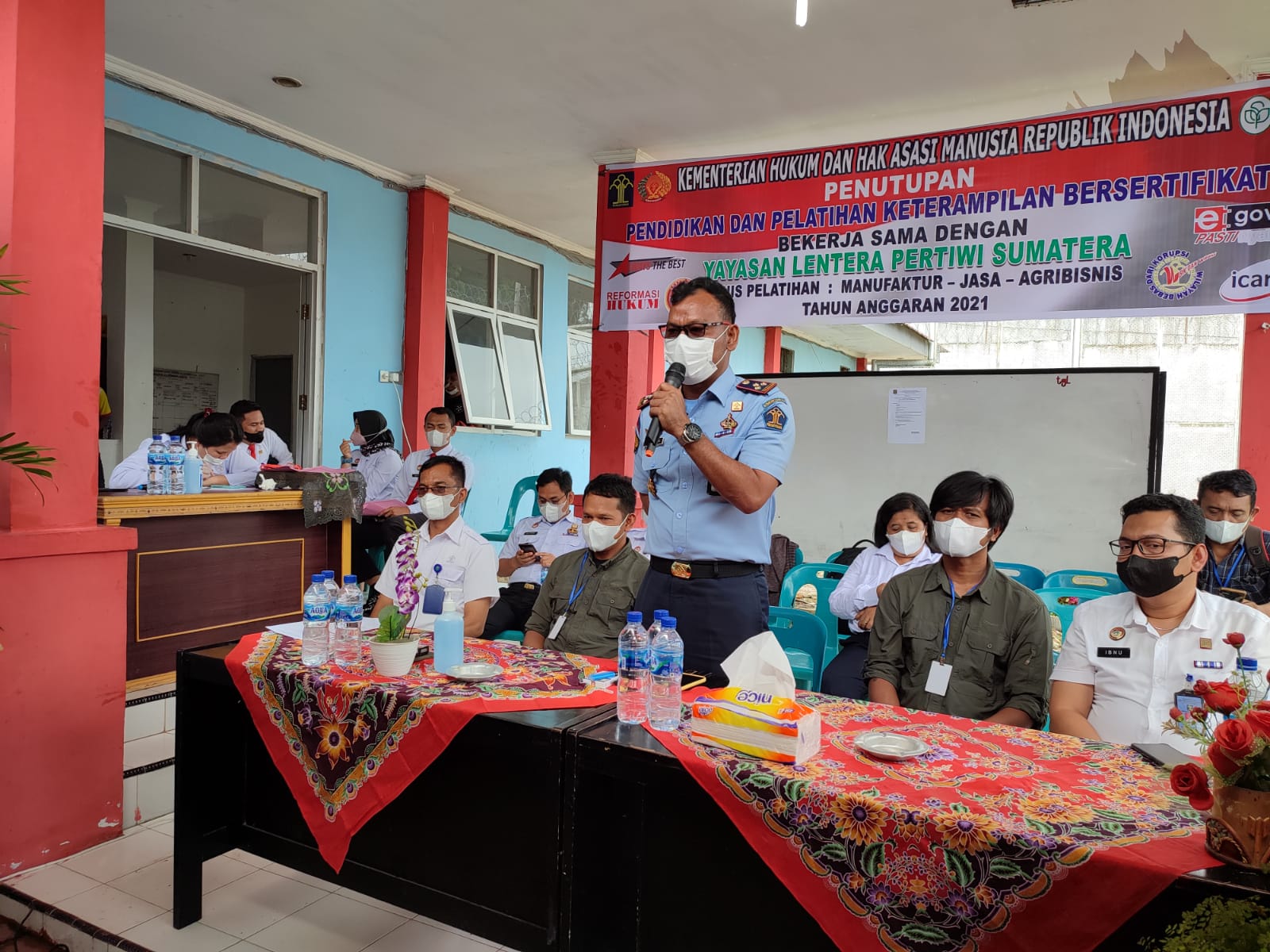 Kalapas Narkotik Siantar Berharap Pelatihan Ini Bermanfaat Bagi WBP