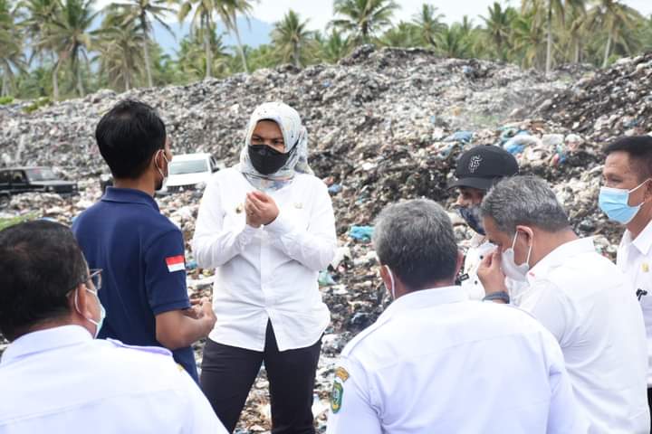 Wakil Bupati Mandailing Natal Tinjau TPA Sampah