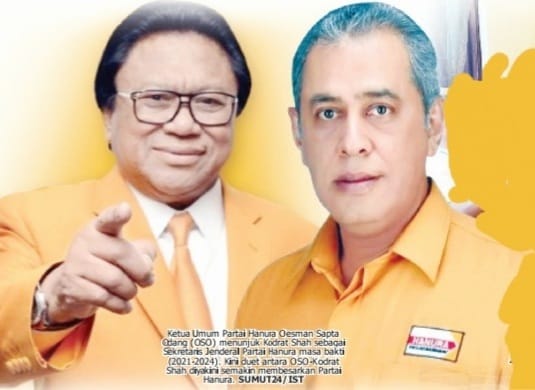 OSO Resmi Tunjuk Kodrat Shah Jabat Sekjend DPP Partai Hanura