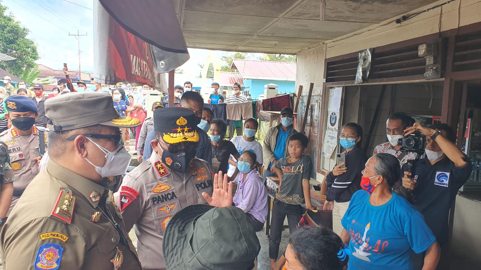 Kapolda Sumut Turun ke Dairi Pastikan Demokarasi Tingkat Desa Berjalan Kondusif