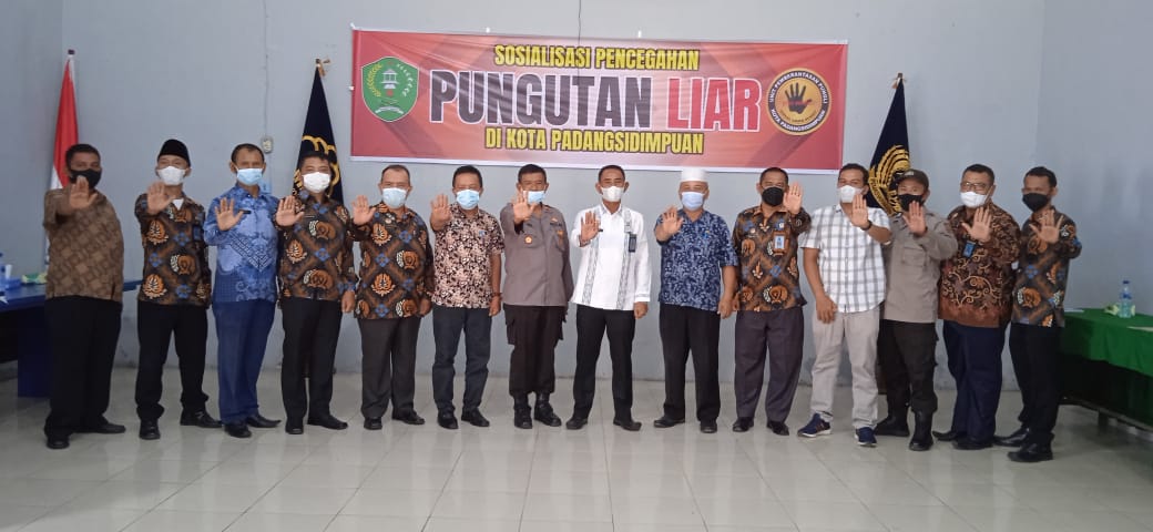 SOCIALISASI PENCEGAHAN PUNGLI DI AULA LAPAS IIB SALAMBUE KANWIL KEMENKUMHAM SUMUT KOTA PADANGSIDIMPUAN
