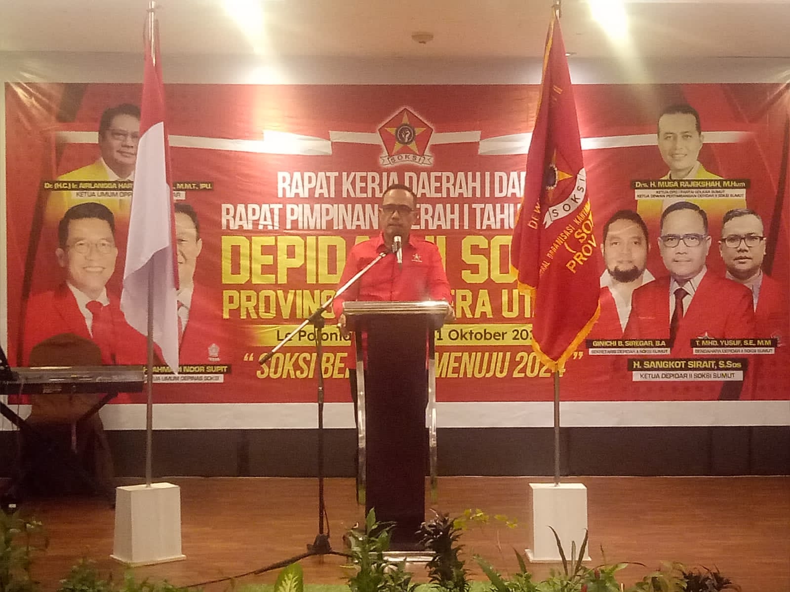 Sikap Politik Golkar di 2024, Sangkot Sirait: Indra Sudah Lompat, Jangan Campuri Partai Golkar