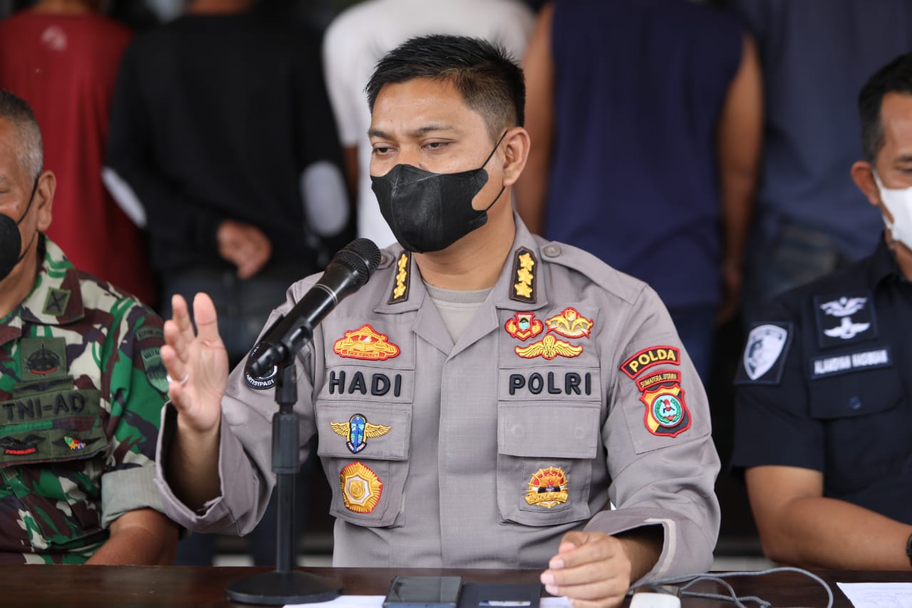 Polres Dairi Amankan Calon Kepala Desa Bertungen Kec Tiga Lingga.