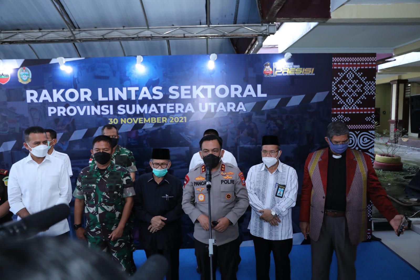 Polda Sumut dan Forkopimda Gelar Rakor Lintas Sektoral Ops Lilin Toba 2021