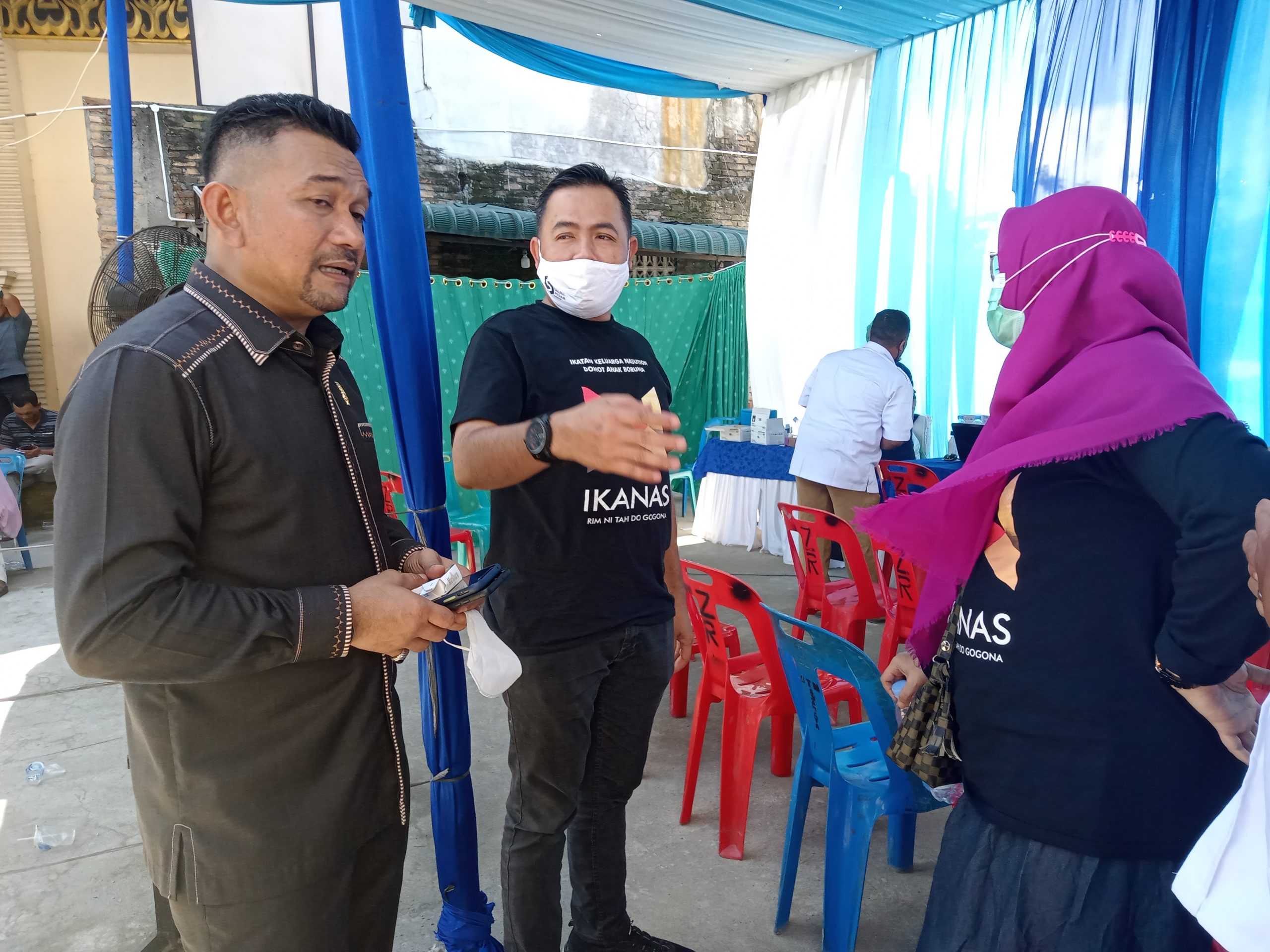 Vaksinasi Ikanas Medan Berjalan Sukses Syahlan Jukhri : Semoga Covid 19 Cepat Berakhir