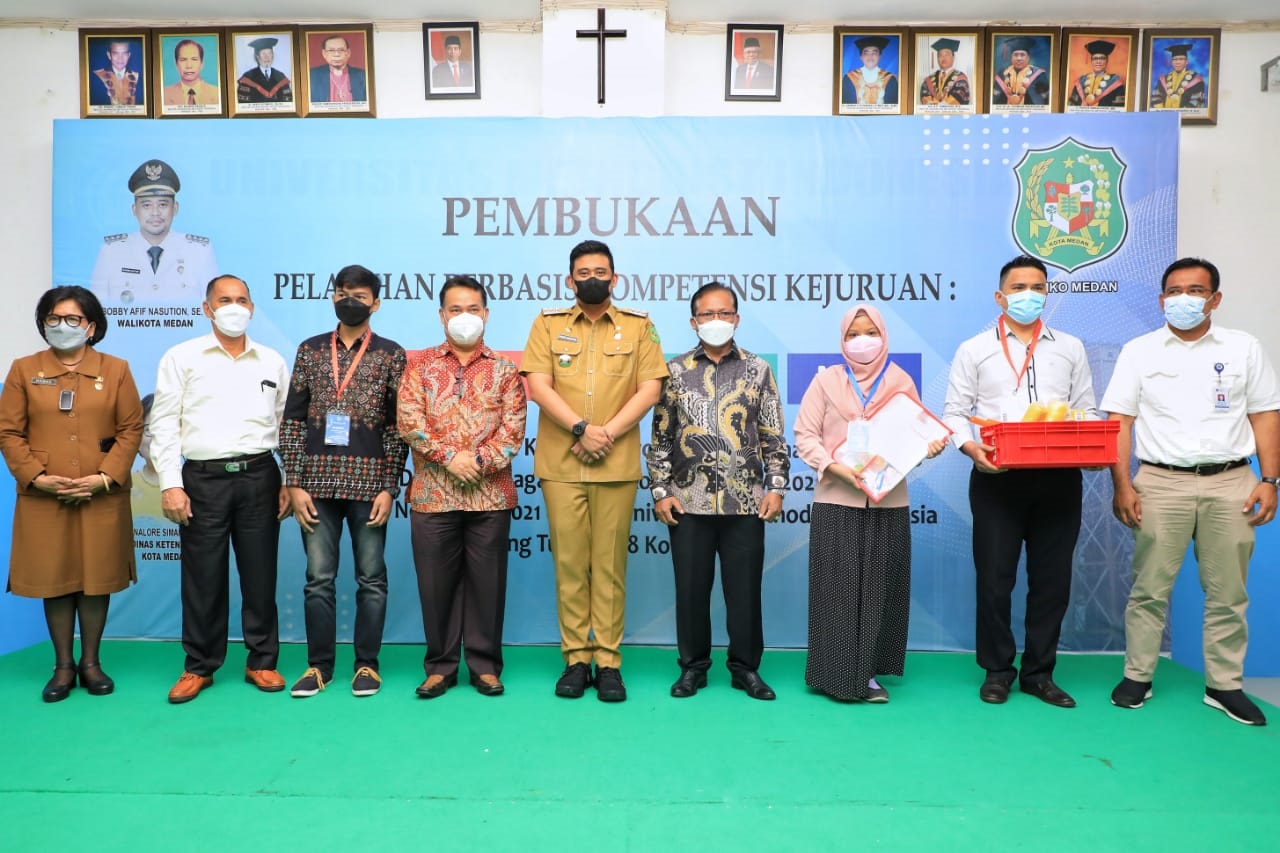 Bobby Nasution Berharap dapat Kembangkan Talenta dan Kreativitas Generasi Muda Kota Medan,  Buka Pelatihan Berbasis Kompetensi Kejuruan