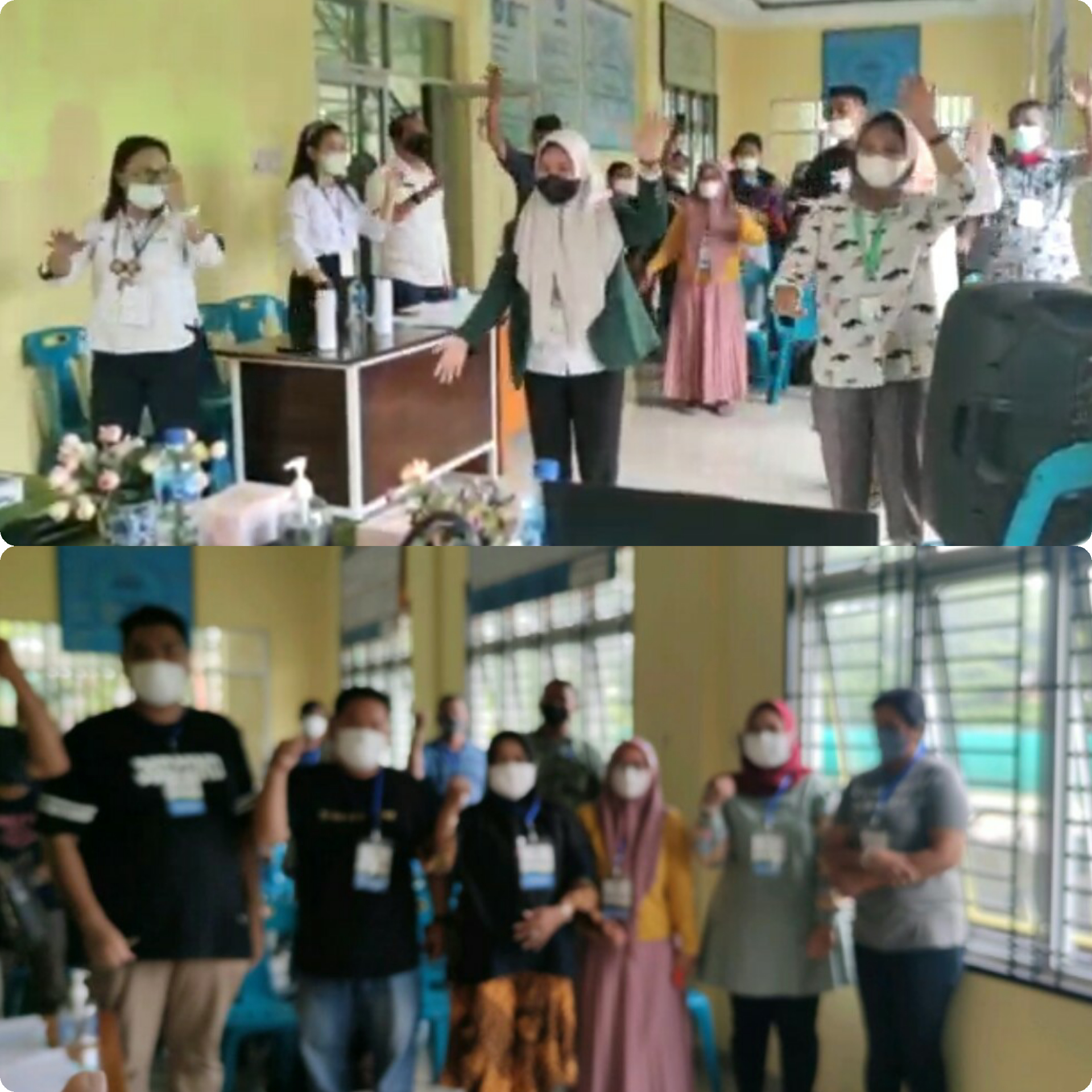 Pengukuhan Relawan Germas Kelurahan Darat Kecamatan Medan Baru