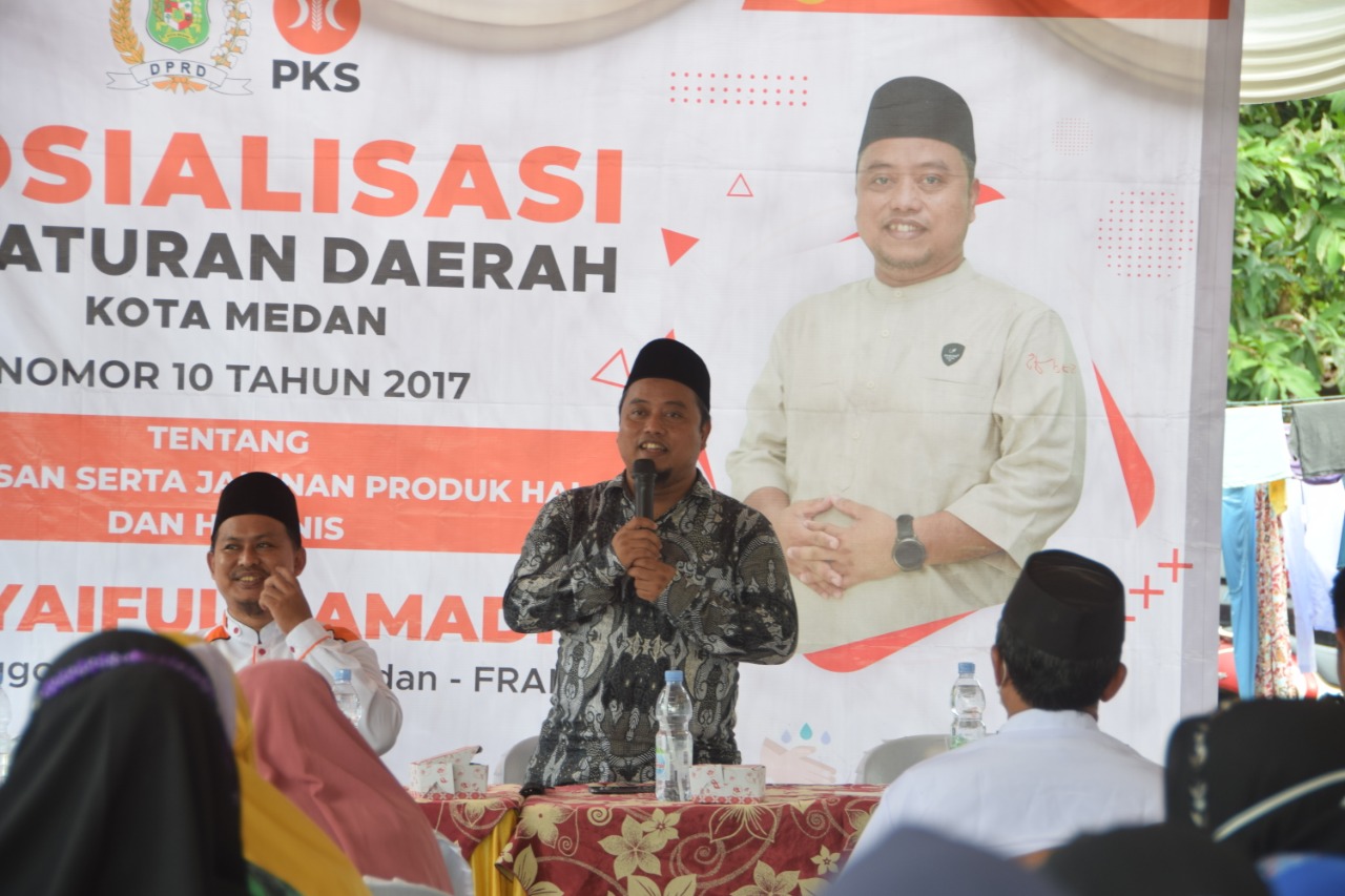 Syaiful Ramadhan meminta Pemko menertibkan Pengusaha Kuliner Mitra Ojek Online