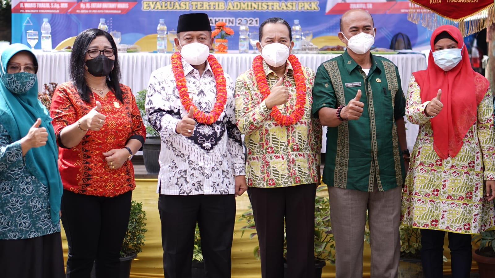 Plt Wali Kota Tanjungbalai Terima Kunjungan TP-PKK Provsu di Kelurahan Gading