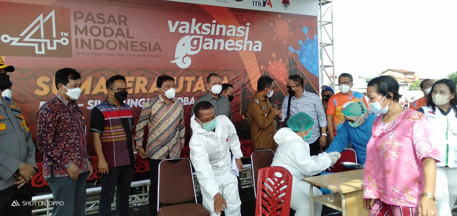 Dukung Percepatan dan Pemerataan Vaksin di Sumut, Pasar Modal Indonesia Sediakan 200.000 Dosis Vaksin untuk 4 Kabupaten Bekerjasama dengan Ikatan Alumni ITB