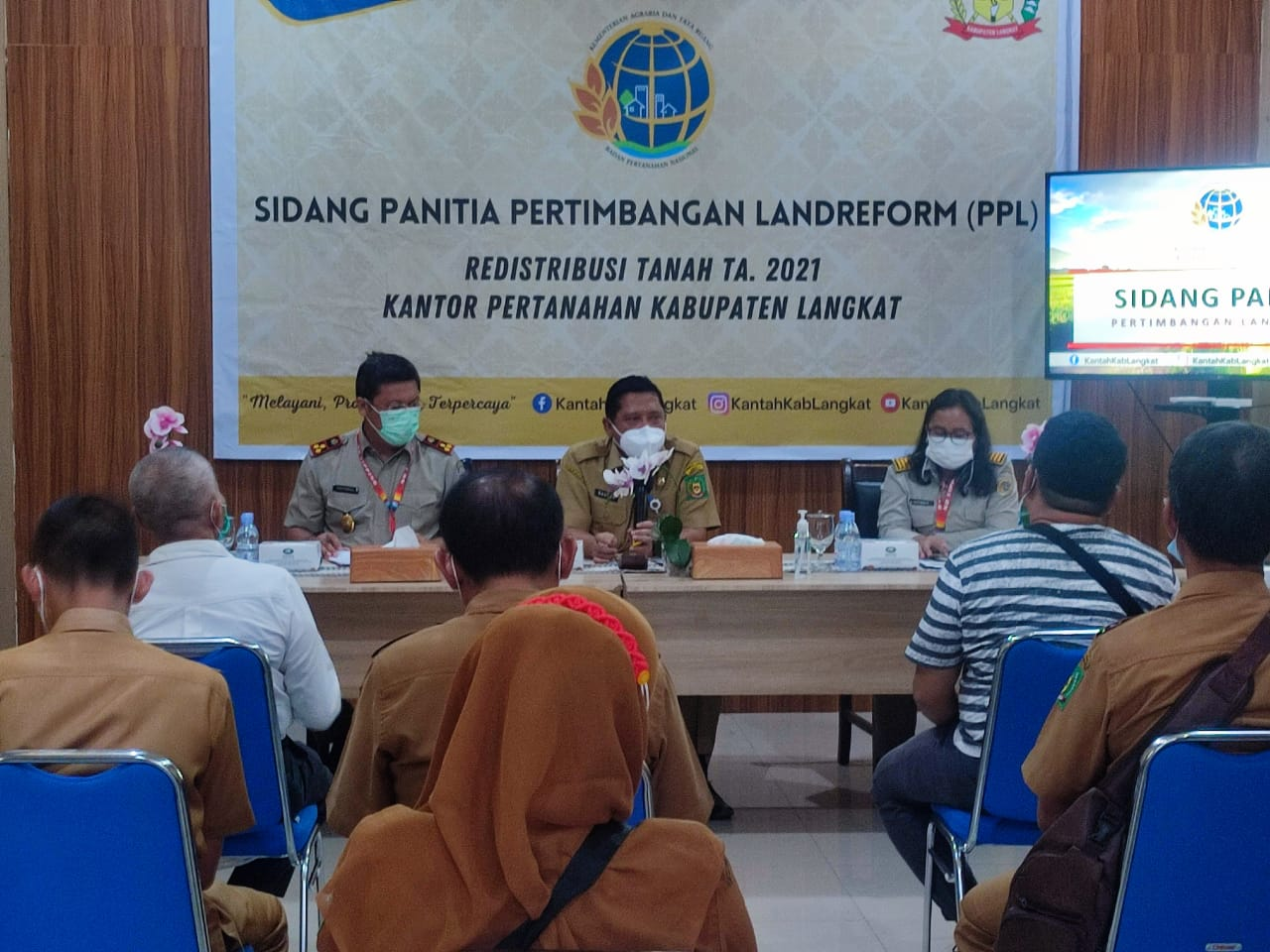 BPN Langkat Terbitkan 500 Sertifikat Tanah Untuk Masyarakat