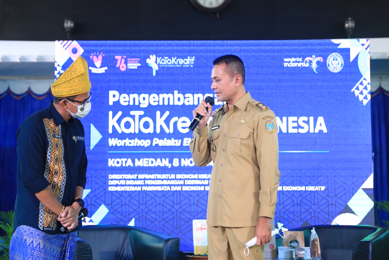 Endorse Produk UMKM Bersama Sandiaga Uno,  Musa Rajekshah Yakin UMKM Bisa Ekspor