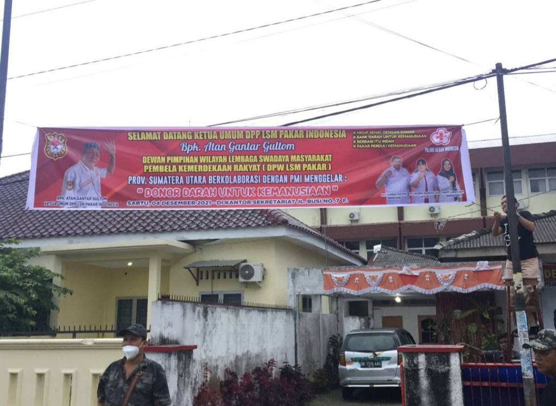 Kesiapan Kolaborasi Donor Darah Perduli Kemanusiaan LSM PAKAR dan PMI 90%