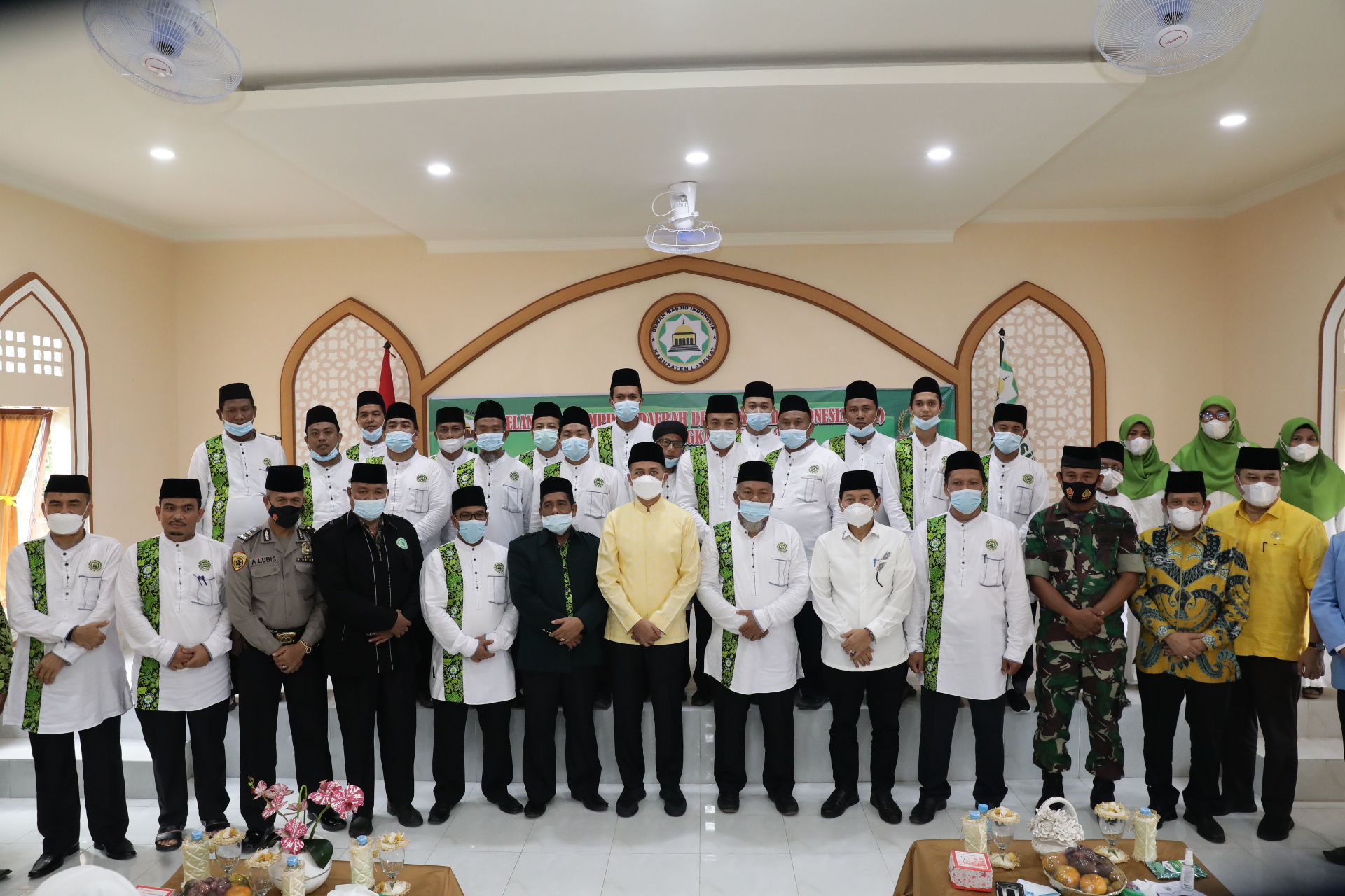 Lantik DMI dan Resmikan Balai Diklat Imam-Khotib,  Wagub Musa Rajekshah Berharap  DMI Langkat Lebih Baik