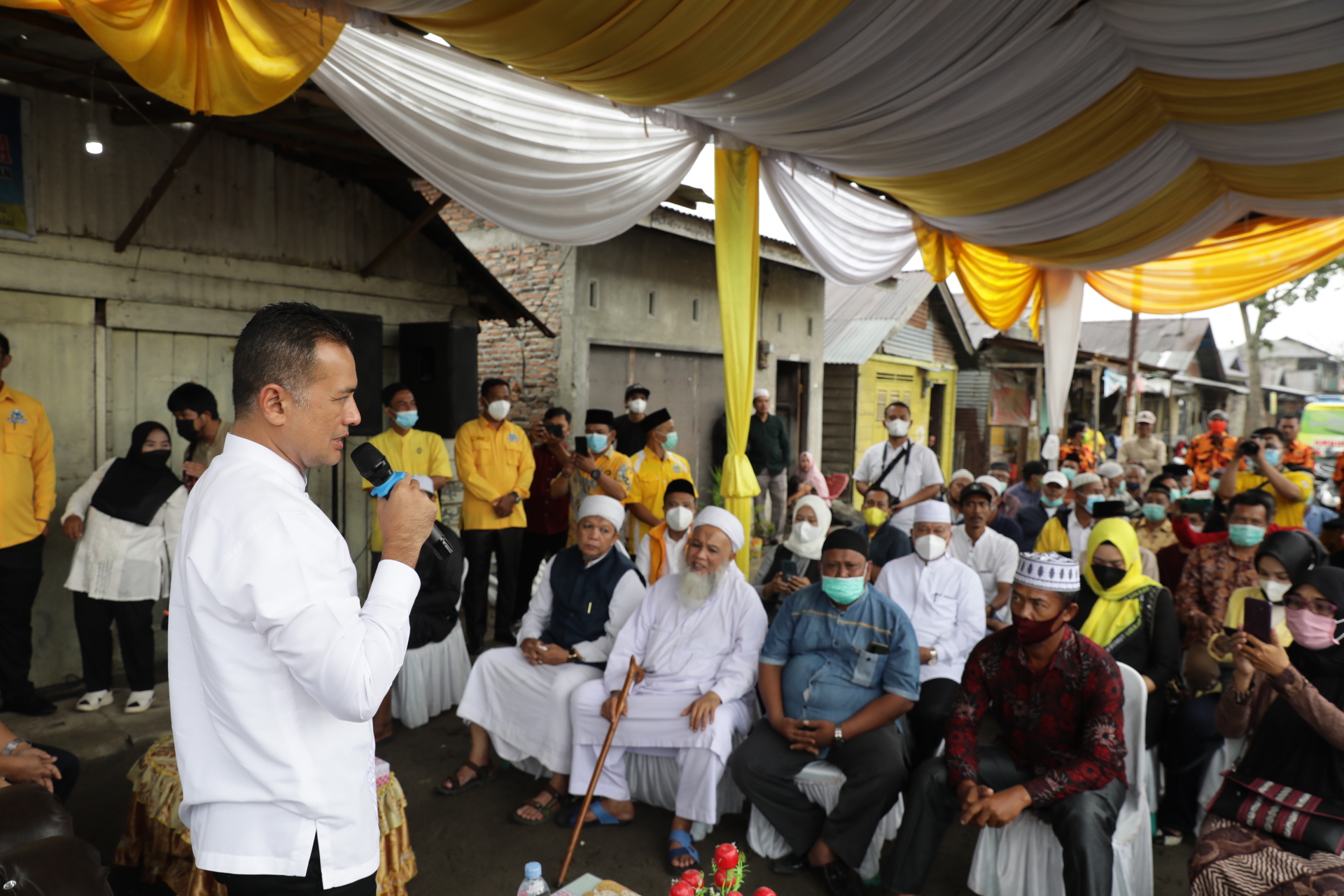 Tinjau Perbaikan Jalan DI Panjaitan di Tanjungbalai,  Musa Rajekshah Minta Masyarakat  Ikut Partisipasi dalam Pembangunan