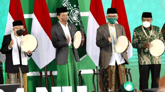 Presiden Jokowi Resmi Buka Muktamar Ke-34 NU, Ini Katanya