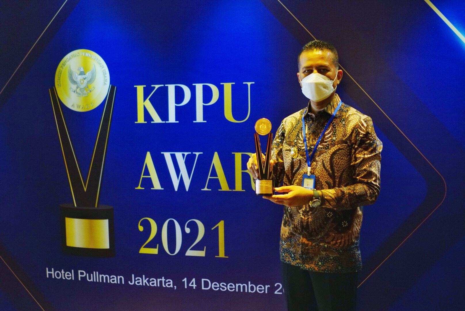 Sumut Raih Penghargaan Kategori Kemitraan  Tingkat Daerah di Ajang KPPU Award 2021