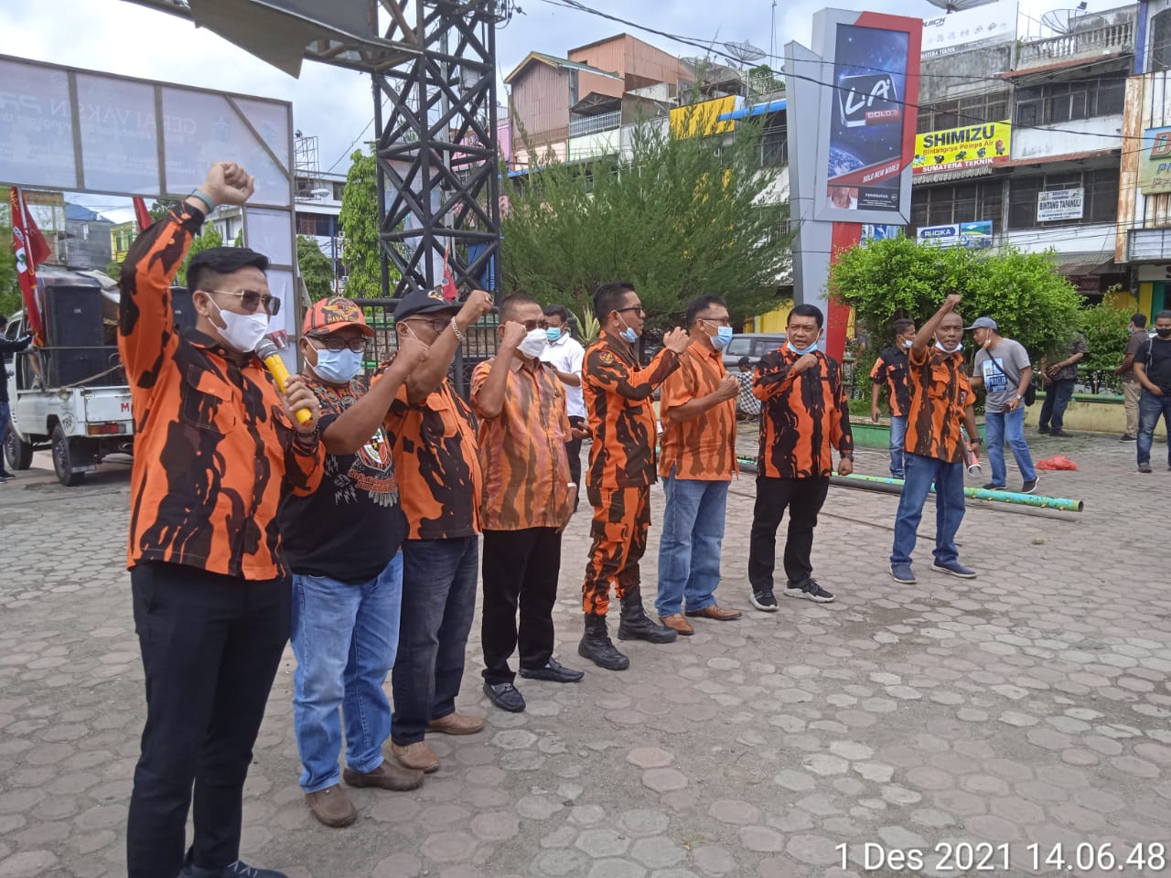BUKTI PEMUDA PANCASILA MENDUKUNG PENUH PROGRAM PEMERINTAH, 