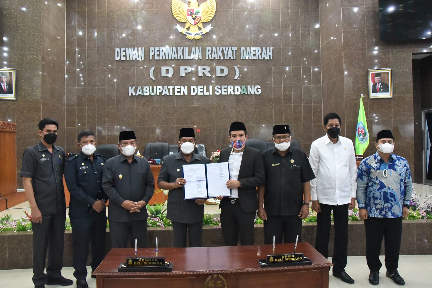 APBD Kabupaten Deli Serdang TA. 2022 Disahkan DPRD Deli Serdang