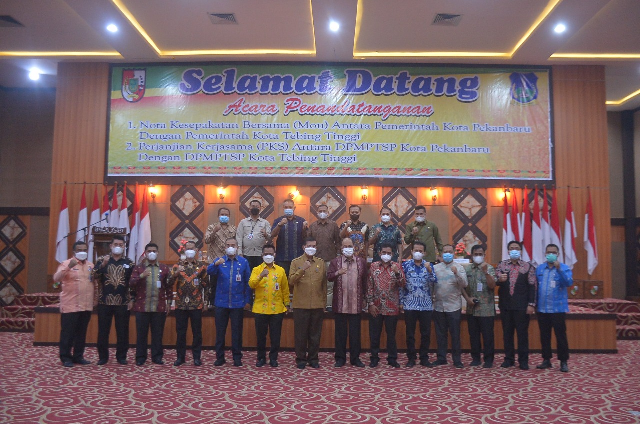 T Tinggi Dan Pekan Baru Jalin Kerjasama Diberbagai Bidang