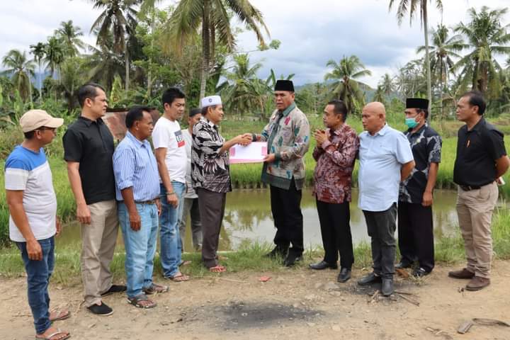 H . Riza Pahlevi Hibahkan Tanahnya Kepada Pemerintah Kabupaten Mandailing Natal